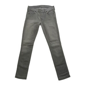 Vince Jeans Low Rise Skinny Gray Stretch Womens Size 26 USA Made